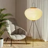 Table Lamps Japanese Design Akari Noguchi Yong Lamp Printed Rice Paper Bedroom Desktop Decoration Square