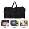 Bolsas de armazenamento Tote Insert Organizer Pacote de embalagem de grande capacidade Poupes movendo alças de viagem