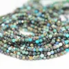 Pietre preziose sciolte 2 fili circa 2-2,5 mm Perline sfaccettate naturali Phoenix Lapislazzuli per gioielli Fai da te Design all'ingrosso
