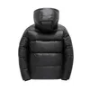 Men s Down Parkas Winter Men Casual Windproof Hooded Thick Mens Puffer Black Gold Vintage Classic Bomber Jackets Coat Male Overcoat Outdoor 231113