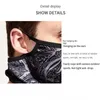 Kawałki rowerowe maski jazdy maska ​​twarz do szyi gaiter owijanie dla mężczyzn kobiety bezproblemowe ochrona przed słońcem UV Outdoor Motorbike Rower Cover 231108