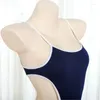 Costumi da bagno da donna Anime giapponesi Studente scolastico Body con cinturino blu Body costume da bagno Costume intero Uniforme Lingerie Cosplay