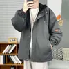 Men's Jackets Sleeve Top Men Pullover Lightweight Long Winter Pockets Blouse Hooded Teen Autumn Light Jacket Coat With Camping