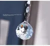 Kroonluchter Kristal 10 stks 1.6 "/40mm Clear Ball Lamp Met Ringen Prisma Onderdelen Suncatcher Opknoping Druppels Hangers DIY