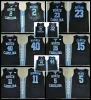 Personalizado XS-6XL NCAA North Carolina Tar Heels 32 Luke Maye 2 Joel Berry 40 Barnes 5 Paige 15 Carter 44 Justin Jackson College Basketball Jersey