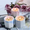 Candles Smokeless Scented Aromatic Candles Creative Ceramic Cup Natural Wax Scented Candles Home Decorative Candle Guest Gifts Box