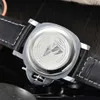 PANERI 시계 디자이너 ZF Factory Luxury Mechanical Mens 자동 시계 크로노 그래프 다이얼 가죽 방수 스트랩 패션 스포츠 레저 스위스 운동 스포츠 WRI