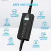 Electric Vehicle Accessories 3.5kW 16A Portable EV Charger Type1 SAEJ1772 EVSE Laddning Box Cee Plug Wallbox för elbil 8/10/13/16A Aktuell justerbar Q231113