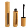 Mascara 100pcs Bamboo Mascara Tube Bottles Vials Reusable Refillable Empty Eyelash Cream Container Bottle with Eyelash Wand and Plug 231113