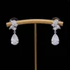 Halsbandörhängen Set Smart 4 Piece Säljer African White Bridal Jewelry Fashion Dubai Women's Wedding Party Accessories
