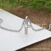 DY Ketting Sieraden klassieke designer luxe topaccessoires dy Cross Kettingen Populaire Zwarte Rand Knop Lijn Hanger Nieuwe DY Sieraden Accessoires Hoge kwaliteit