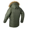 Męskie Parkas Winter N3B Puffer Men Long Płaszcz Wojskowy futra ciepła taktyczna armia bombowca Koreańska gruba parka 231113