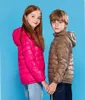 Donsjas Herfst Winter Kinderen Donsjacks Voor Meisjes Snoep Kleur Warme Kinderen Donsjassen Voor Jongens 2-16 Jaar Bovenkleding Kleding 231113