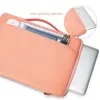 Aktentaschen Notebook-Handtasche für 13-15,6-Zoll-Laptop-Computer-Einkaufstasche Aktentasche Universal-Tragetasche Grau/Rosa/Blau/Schwarz 517D