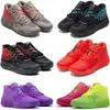 With Box 2023Basketball Shoes Mamba Trainers Sports Sneakers Black Buzz City Rock Ridge Red Lamelo Ball 1 Mb.01 Men Lo Ufo Not From Here Que