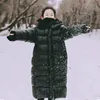 Down Coat Winter Tjocklek Vit Duck Down Jacket Girls Long Warm Puffer Coat Boys Waterproof Hooded Parkas Kids Snow Ytterkläder XMP401 231113