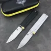 Balisong Fortel Folding Knife Justerbar Jilt Free-Swinging Camp Hunt Knives EDC Tools