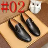 2023 Men's Luxurious Dress Shoes Fashion Designer Genuine Leather Wedding Business Oxfords Brand Formal Brogues Flats Size 38-45