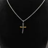 Silver Box Retro Chain Designer Fashion Luxury Pendant Halsband Cross High Gold Quality Classic Necklace Daily Match
