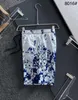 Män shorts designer shorts sommar simma shorts strand shorts bomullsmode plädtryckning dragsko byxor avslappnade casual streetwear svettbyxor asiatiska m-4xl corteiz