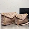 Borsa di design di alta qualità Borsa a tracolla di lusso Borsa Fashion Cloud da donna Accessori in metallo bronzato Borsa classica in pelle di pecora Borsa a cuscino Borsa a tracolla a tracolla