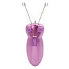 Lady Men Bee Electric Face Epilator Cotton Thread Loose Power with Indictator Light Painless Safety Hair Remover