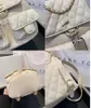 Sacs de soirée Mode Sac à dos Usine % 85% Vente en gros et au détail Nouveau Xiaoxiangfeng Duma Frog Caviar Diamondback Chain Double Pocket Litchi Pattern Backpack