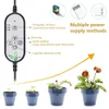 Luzes de cultivo 78 LEDS Planta Crescer luz 15W IP65 Lâmpada de cultivo à prova d'água com timer 5 níveis advertentes 360