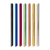 Oblique Cut Milktea Straw Colored Stainless Steel Straw Smoothie Drink Straw