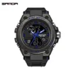 Sanda 739 herrklockor Top Brand Luxury Sport Men Waterproof S Shock Man Clock Relogio Masculino 2021 Digital Sports Watch