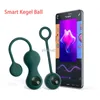 Uova/Proiettili Kegel Master Ball Vibratore APP Controllo remoto Vagina Stringere Allenamento Smart Wireless Ben Wa Doppia palla Negozio di giocattoli sessuali per donna 230413