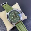 Paneraii Size Panerai Paneria Sapphire Factory Mirror Watch Designer Automatisk rörelse 44mm Cowhide Strap SLT6