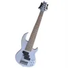 8 Strings White Bass Guitar With Maple Fingboard Oferece logotipo/cor personalizada