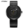 2023 SINOBI marque hommes montres unisexe mode en cuir véritable montres japon Quartz horloge créative sport montres Reloj Hombre