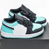 2023 Jumpman 1 Basketbal Kid Schoenen Voor Jongens Meisjes Kinderen Peuter Gefokt Sport Trainer Obsidian Jeugd Kinderen Atletische Outdoor Sneaker Maat 24-35