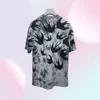 2021 Gris Swallow T-shirt Summer Men and Women Tee Tiedyed Loose Fashion Tshirts Colon Coton surdimensionné surdimension