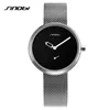 2023 SINOBI женские часы серебристый лучший бренд модные креативные женские кварцевые часы с циферблатом Reloj Mujer Mesh Hour
