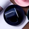 カップソーサーデザイナー簡潔なスタイルカプチーノラテコーヒーショップコーヒーカップソーサーセット家庭用茶マグタスカフェタザデヤノ卸売