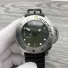 Paneri Watch المصمم الأوتوماتيكي ZF-Factory الفاخرة الفاخرة المراقبة ساعة Wristwatch حركة كاملة الصلب الفولاذ المسمار في الظهر سويسري سبورت واتش