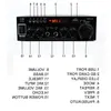 Freeshipping 110V/220V LED-licht Home-geluidsversterker Bluetooth Home Theatre-versterkers HiFi-stereoluidsprekers Ondersteuning FM-radio TF-kaart A Nvqh