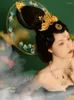 Haarspangen Zubehör Damen Harzmaterial Vielseitig Alte Hanfu-Dekoration Bandeau-Requisiten Po Plain Handgefertigt im chinesischen Stil 1 Stück