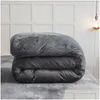 寝具セットの寝具セット冬の柔らかい暖かい両側ベートキルトベッドERプラッシュ肥厚布団セット230506ドロップデリバリーホームガーデンDHFF2