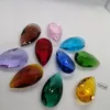 Ljuskrona Crystal Camal 10st 38mm Colorfur Teardrop Facetterade hängsmycken prismor hängande prydnad fengshui xmas hantverk solfångare