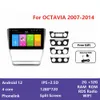HD AndroidオーディオラジオビデオインターフェイスセットフォーマットSkoda Octavia 2007-2014の車でのUSBプレーヤー追跡