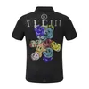 Phillip Plain Men Designer PP Skull Diamond T-shirt Kort ärm Dollar Brown Bear Brand Tee O-Neck High Quality Skulls Tshirt Tees Tops P88588