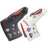 Diğer Golf Ürünleri Golf Putter Headcover Manyetik Kapak Pu Deri Golf Kulübü Kafa Golf Demir Koruyucusu Yeniden Kullanılabilir Golf Aksesuarları Headcovers 231113