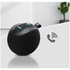 Altoparlanti portatili Altoparlante wireless portatile rotondo compatibile Bluetooth Scatola TWS scheda regalo creativa con inserto subwoofer Potente altoparlante esterno alto