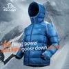 Pelliot 1000 napełniający moc puchowa zimowa wiatroodporna biała gęś Down 420g Ultralight Ourn Down Coats