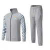 Sporting Cristal Vêtements de sport de loisirs pour hommes hiver extérieur garder au chaud vêtements d'entraînement de sport fermeture éclair complète vêtements de sport de loisirs à manches longues