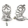 Adult Toys Hollow Penis Cage Chastity Cage Male Chastity Enslaves SM Product Stainless Steel Chastity Lock Rings Sex Toys For Men 230413